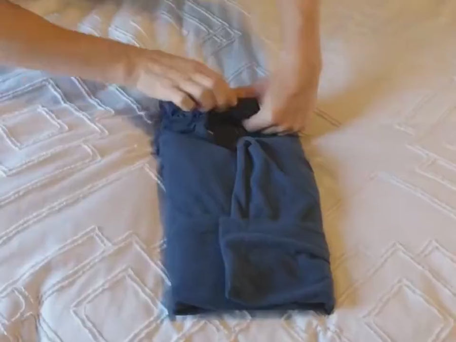 Rolling clothes